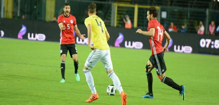 منتخب مصر ضد كولومبيا
