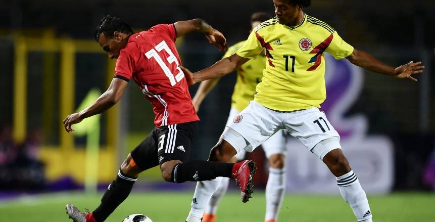منتخب مصر وكولومبيا