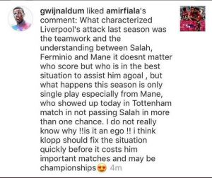 لاعب ليفربول