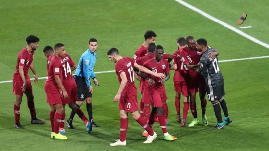 كأس آسيا تحقيق شامل بمباراة الشباشب بين الإمارات وقطر ستاد الأهلي