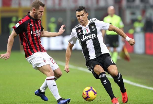 تأجيل مباراة يوفنتوس وميلان في إياب قبل نهائي كأس إيطاليا