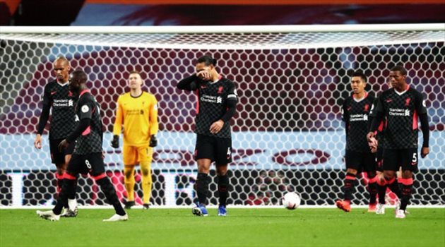 أستون فيلا يفضح ليفربول في الدوري الإنجليزي.. ويمطر شباكه بسباعية تاريخية(فيديو)