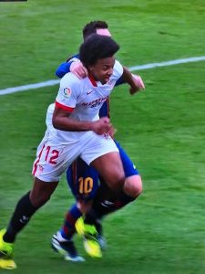 إشبيلية ضد برشلونة