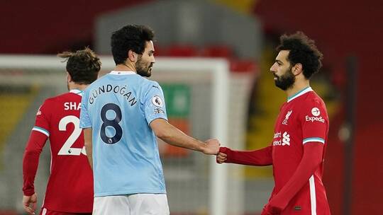 مانشستر سيتي يكتسح ليفربول برباعية في عقر داره(فيديو)