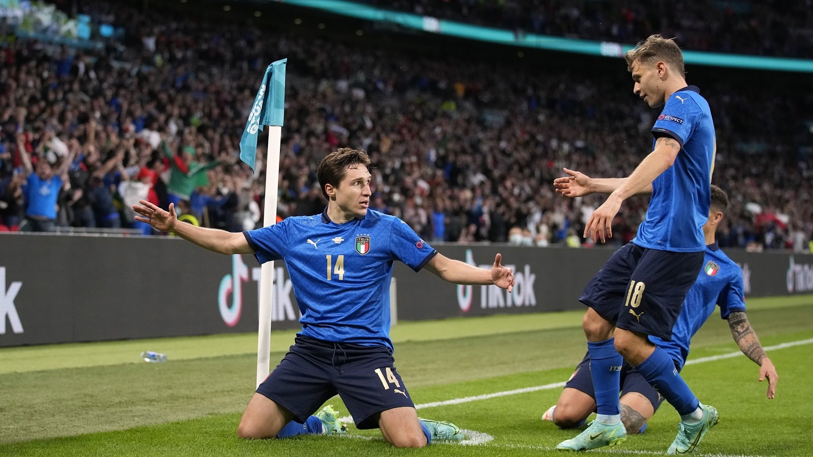 إيطاليا تتأهل إلى نهائي يورو 2020 بفوزها على إسبانيا بضربات الترجيح