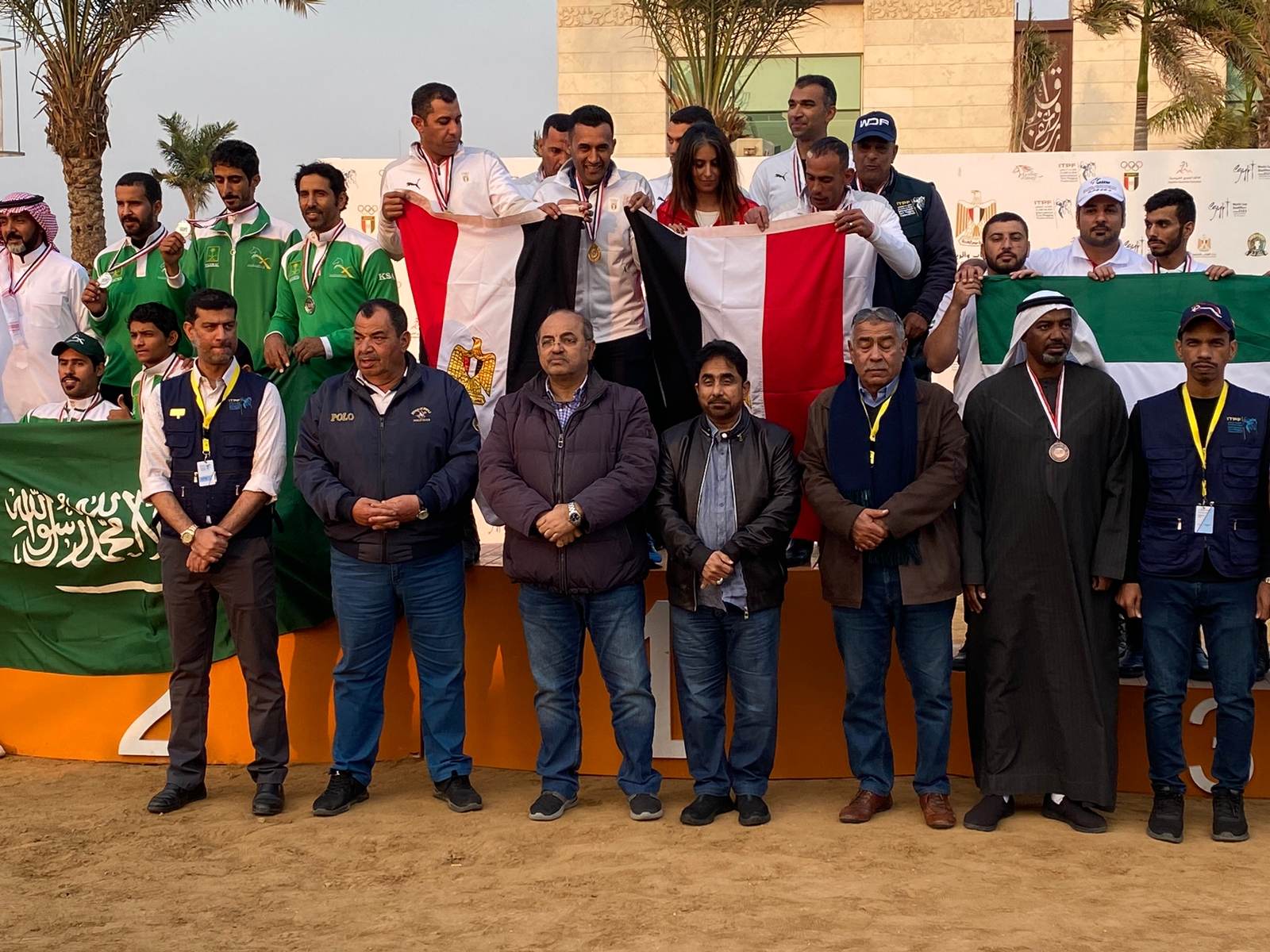 مصر تحصد المركز الأولى فى التصفيات النهائية المؤهلة لبطولة كأس العالم لالتقاط الأوتاد فى الرمح