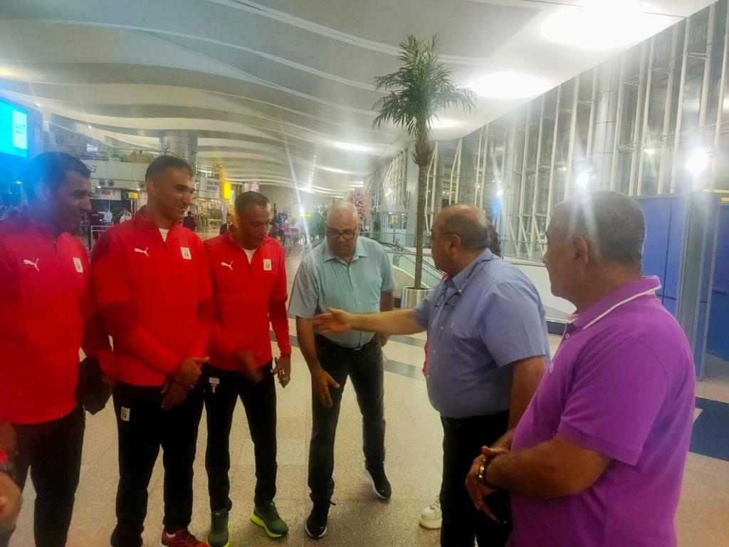 بعثة مصر لالتقاط الأوتاد فى جنوب إفريقيا للمنافسة على لقب بطولة كأس العالم