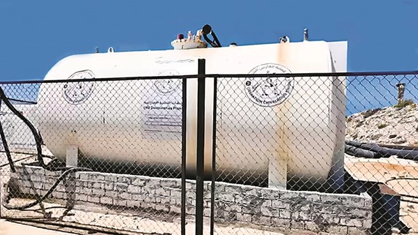 الإمارات تؤمِّن المياه للأشقاء الفلسطينيين في غزة