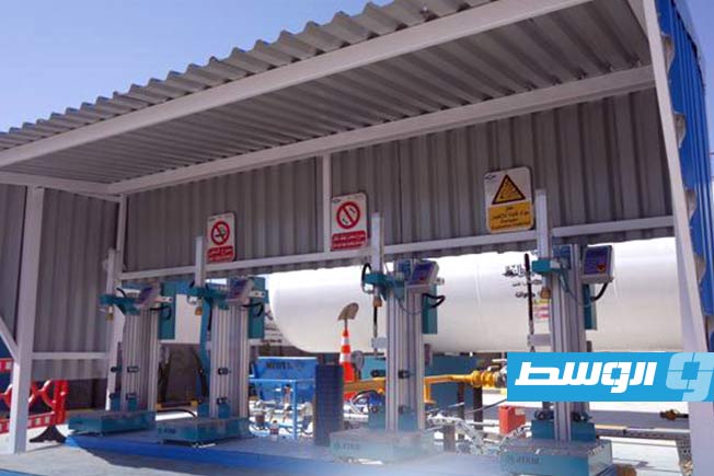 افتتاح منصة فورية لتعبئة الغاز بتاورغاء