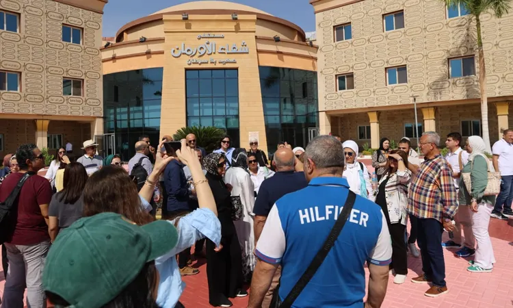 وصول رحلات الشتاء لدعم الأطفال مرضى سرطان الصعيد فى شفاء الأورمان