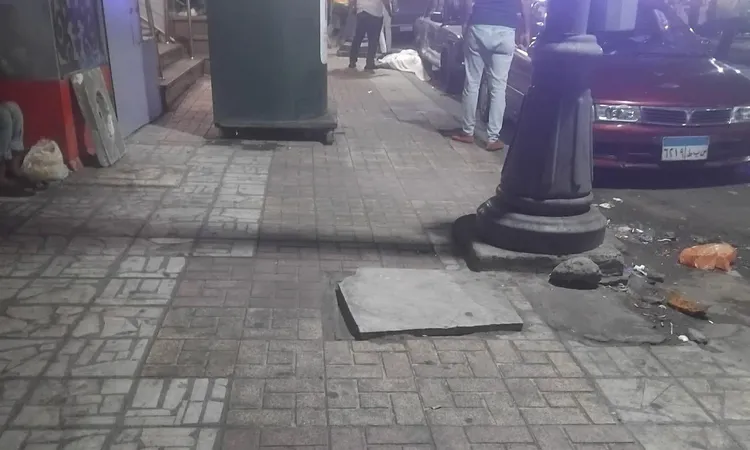 سقوط شخص من الطابق الـ 12 بعقار في محطة الرمل بالإسكندرية