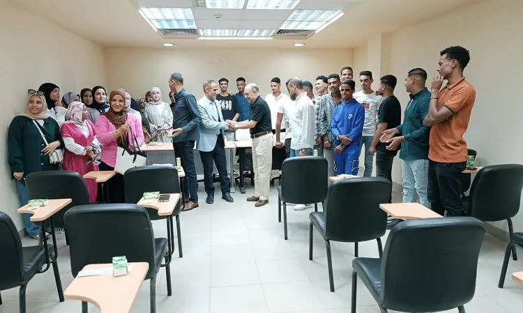 طلاب المعهد العالي للسياحة والفنادق إيحوث يزورون غرفة شركات السياحة والسفر بالأقصر