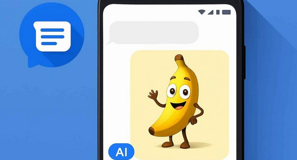 تطبيق Google Messages سيحصل على ميزة Remix المدعومة بنموذج Nano Banana