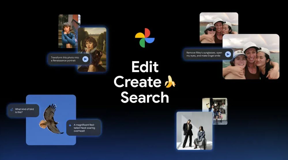 تطبيق Google Photos يحصل على نموذج Nano Banana وأكثر على أندرويد وiOS