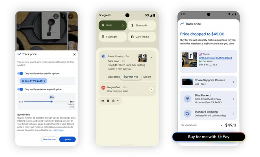 قوقل تُحدث ثورة في التسوق مع ميزات شراء ومكالمات متقدمة مدعومة بالذكاء الاصطناعي