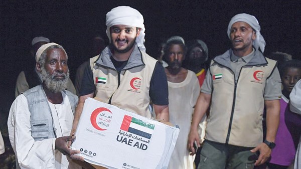 الإمارات.. دعم متواصل للاجئين السودانيين