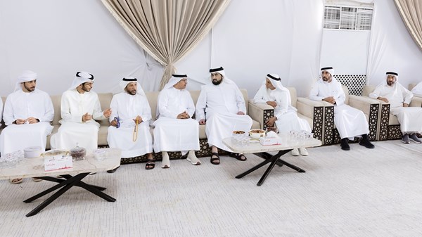 أحمد بن محمد يعزي في وفاة محمد مبارك خلفان بن خرباش
