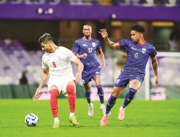 إيران إلى نهائي «كأس العين الدولية»