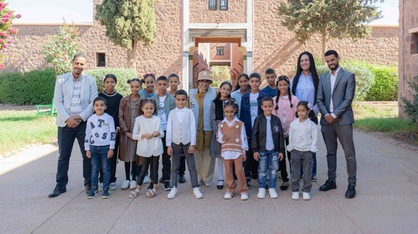 جواهر القاسمي تطلق مشاريع تنموية جديدة لمؤسسة «القلب الكبير» في المغرب
