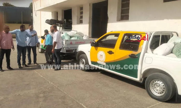 ضبط ٢ طن دقيق مدعم داخل طاحونة بنجع حمادي في قنا