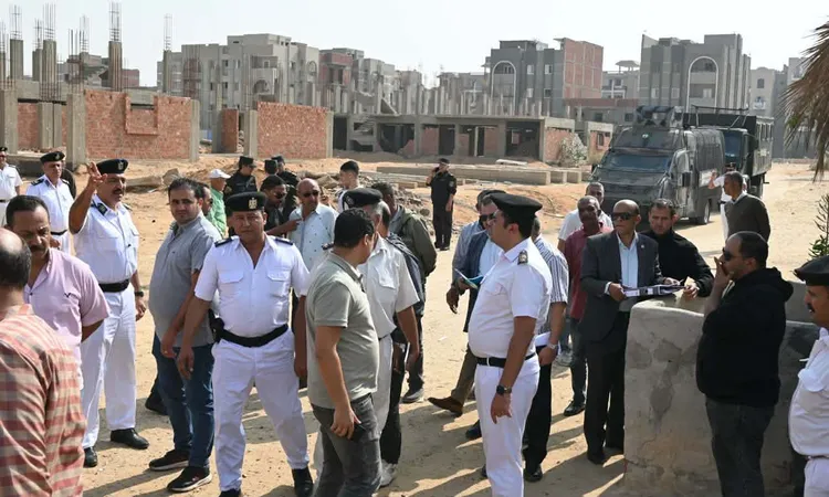 استرداد 170 قطعة أرض بالمجاورة 53 بمدينة العاشر من رمضان لمخالفة شروط التعاقد