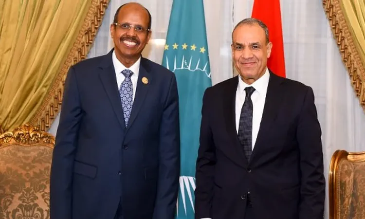 وزير الخارجية يبحث ترتيبات نشر القوات المصرية في بعثة الاتحاد الإفريقي بالصومال
