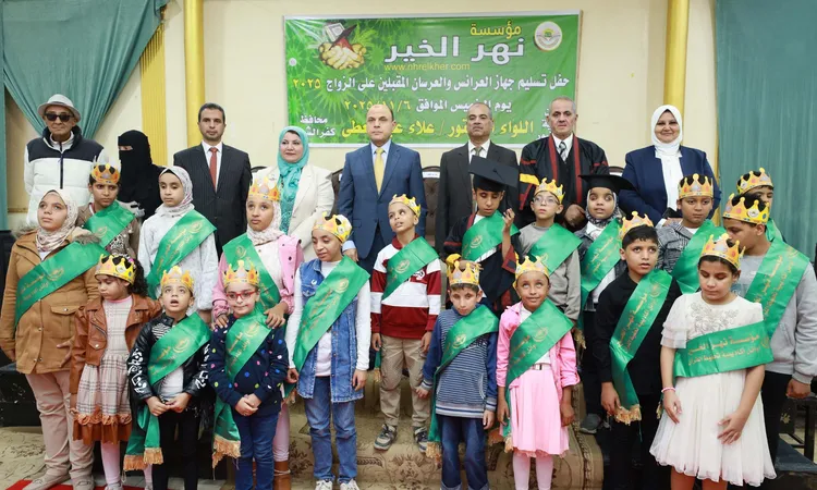 محافظ كفرالشيخ يكرّم أوائل حفظة القرآن الكريم بالتعاون مع مؤسسة نهر الخير
