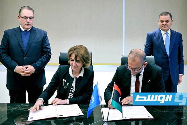اتفاقيتان وخطاب نوايا.. البرنامج الإنمائي الأممي يعلن نتائج زيارة مديره الإقليمي إلى ليبيا