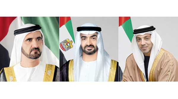 رئيس الدولة ونائباه يعزون أمير قطر في وفاة مريم بنت عبدالله