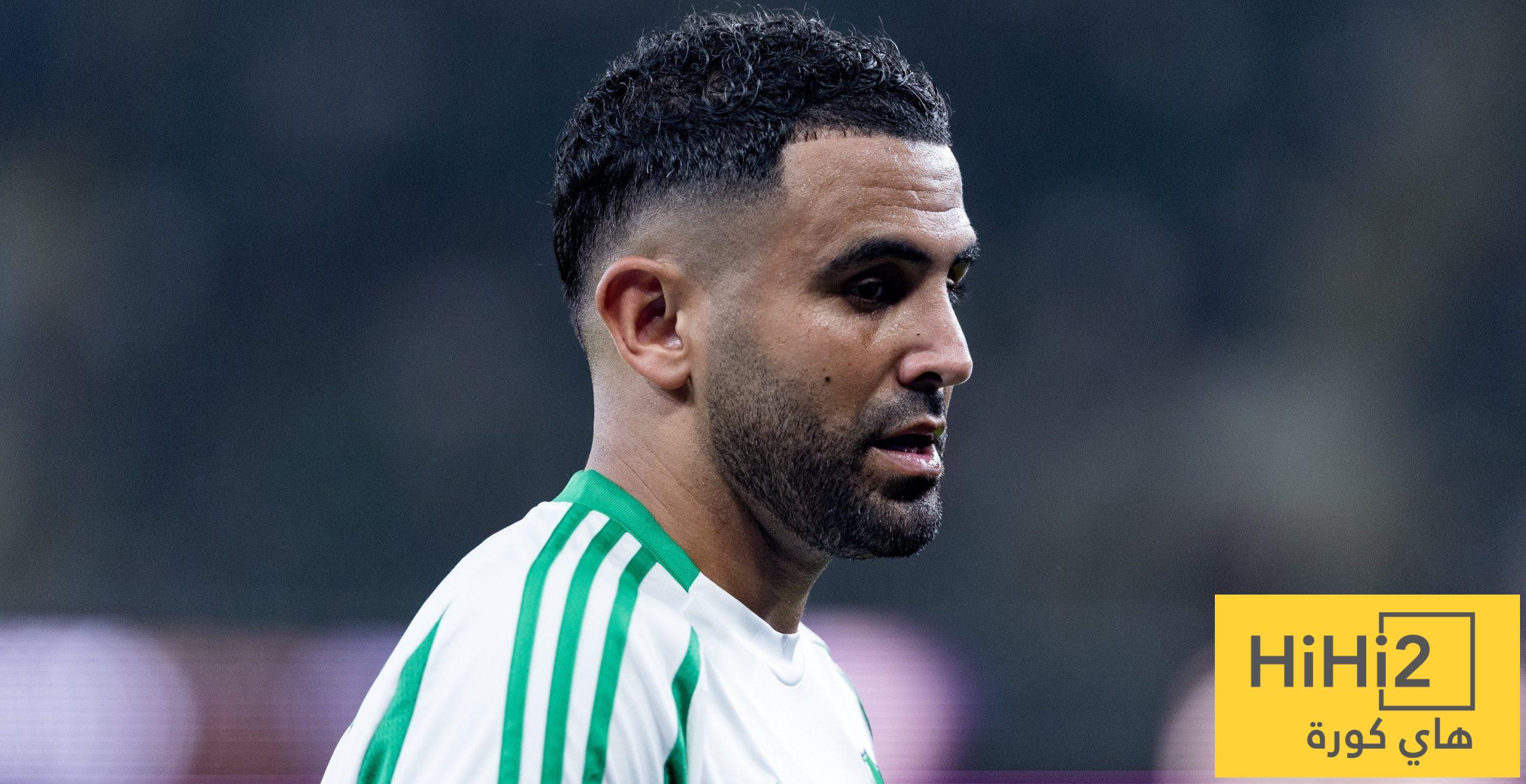 محرز يتخلى عن فرصة التسجيل في مواجهة الأهلي والشارقة بعد تصدي الجهني لطلبه!