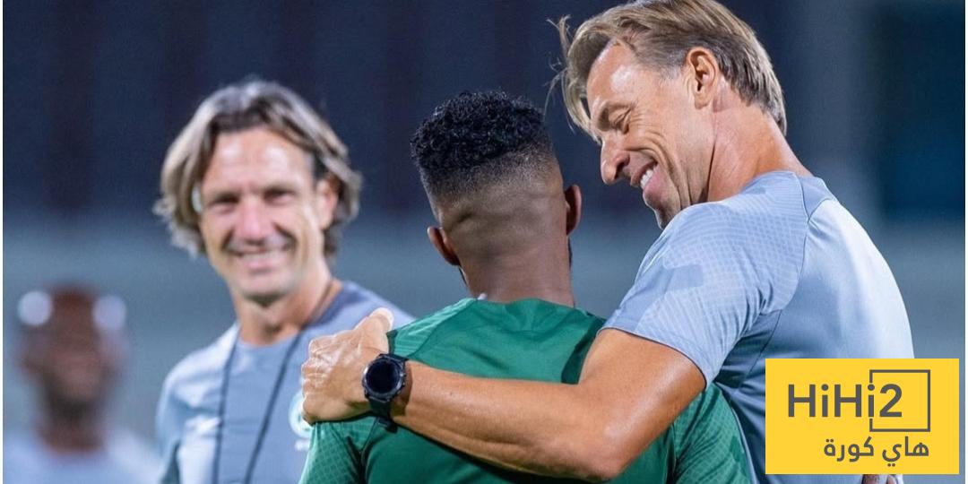 رينارد يشعل حماس لاعبي المنتخب قبل المواجهة المرتقبة ضد الأردن