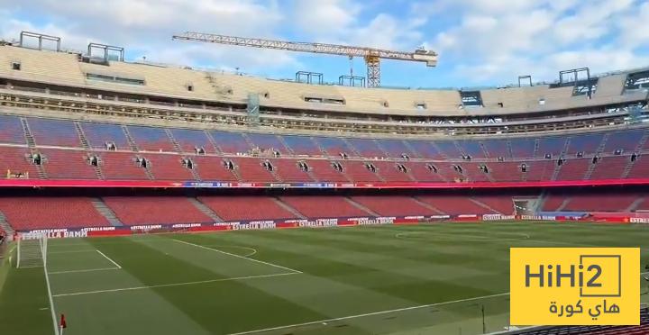 كامب نو يتزين لاستقبال وداع برشلونة في آخر مبارياته هذا العام