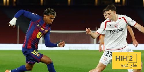 شوط أول متوازن بين برشلونة وأوساسونا ينتهي بدون أهداف