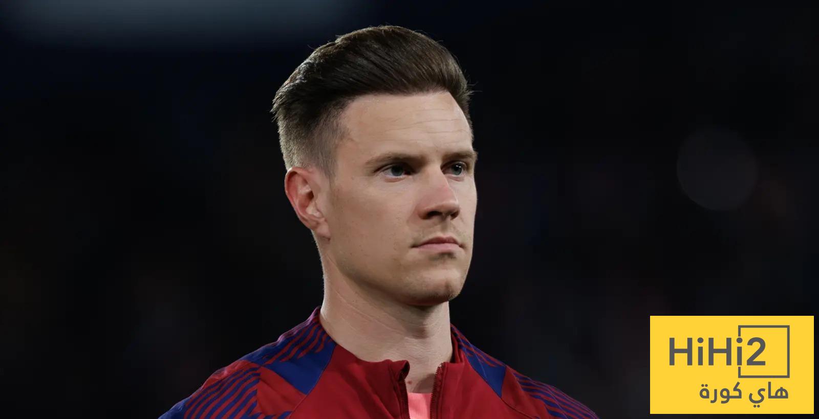 تير شتيغن: الحارس الأبرز لا يخطط لتقديم أي تنازلات مالية لبرشلونة