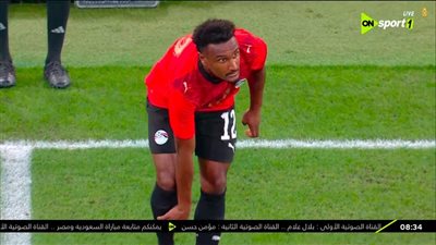 ستاد الاهلي :  هيثم حسن.. ملخص لمسات وأرقام هيثم حسن في مباراة منتخب مصر والسعودية