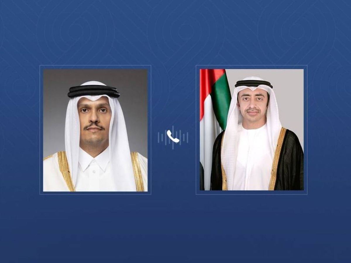 ستاد الاهلي : عبدالله بن زايد يعزي رئيس مجلس الوزراء وزير خارجية دولة قطر الشقيقة باستشهاد طاقم طائرة مروحية