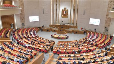 وزيرا المالية والتخطيط أمام البرلمان لعرض البيان المالي للموازنة الجديدة وخطة التنمية الاقتصادية