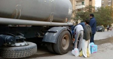 رئاسة مركز باريس: توفير سيارات مياه لأهالى قرية جدة لحين إصلاح عطل الشبكة