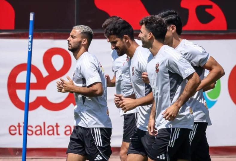 ستاد الاهلي :  الأهلي يستأنف تدريباته استعدادًا لمواجهة سيراميكا كليوباترا في دوري نايل