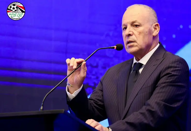 ستاد الاهلي :  أبوريدة يهنئ العراق والكونغو بالتأهل التاريخي إلى كأس العالم