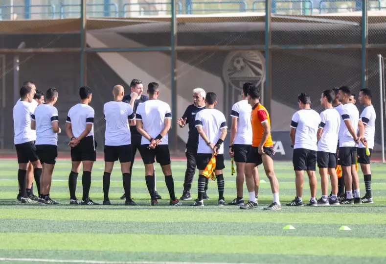 ستاد الاهلي :  محاضرات نظرية واختبارات بدنية في اليوم الثاني لمعسكر الحكام الواعدين