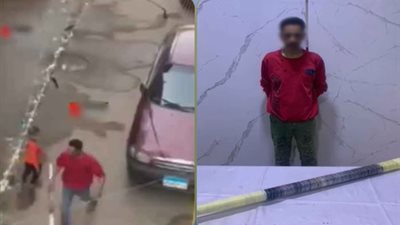 ضبط نقاش تحرش بفتاة وتعدى عليها بالسب في حدائق القبة