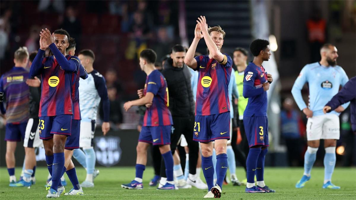 ستاد الاهلي :  لاعب برشلونة يسخر من رابطة الليجا بسبب إلغاء هدف أمام سيلتا فيجو