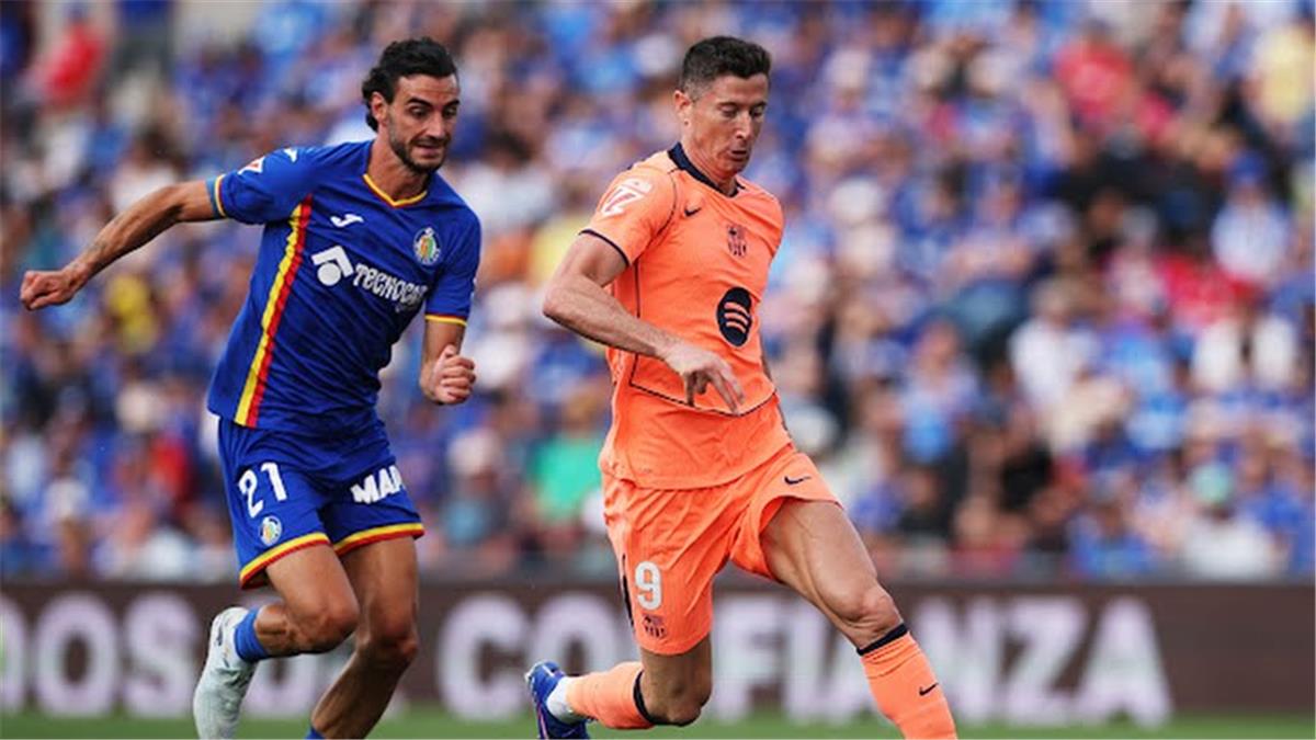 رجل مباراة برشلونة وخيتافي في الدوري الإسباني