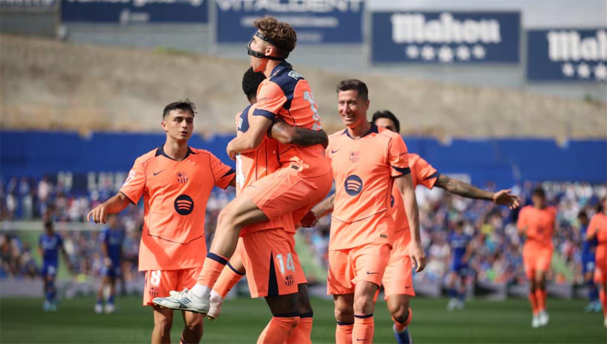 مباريات برشلونة المتبقية في الدوري الإسباني بعد الفوز على خيتافي