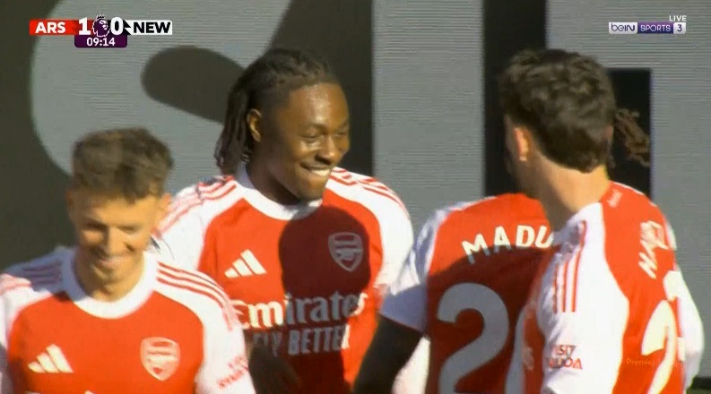 اهداف مباراة ارسنال ونيوكاسل في الدوري الانجليزي