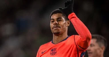 برشلونة يخطط لتجديد إعارة راشفورد من مانشستر يونايتد