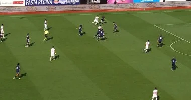 إنبى يضغط والزمالك يؤمن دفاعاته فى أول 15 دقيقة بالمباراة