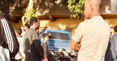 أسماء المصابين في حادث تصادم تريلا بقنا
