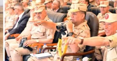 الفريق أشرف سالم زاهر يشهد تنفيذ المرحلة الرئيسية لـ ( بدر 2026)